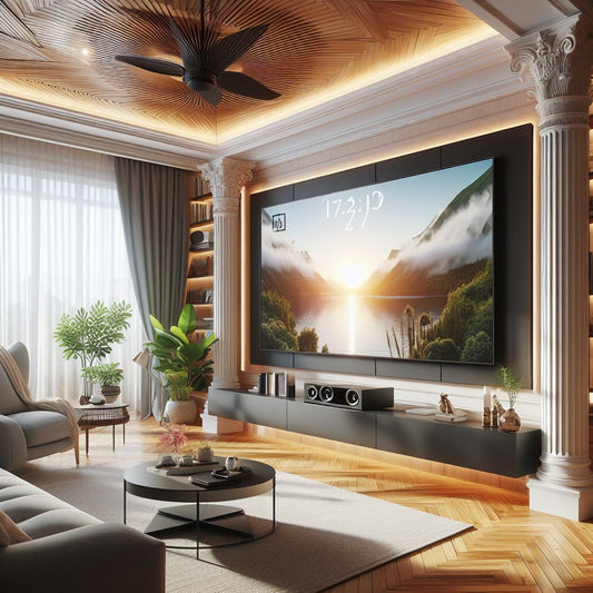 Mount TV without drilling