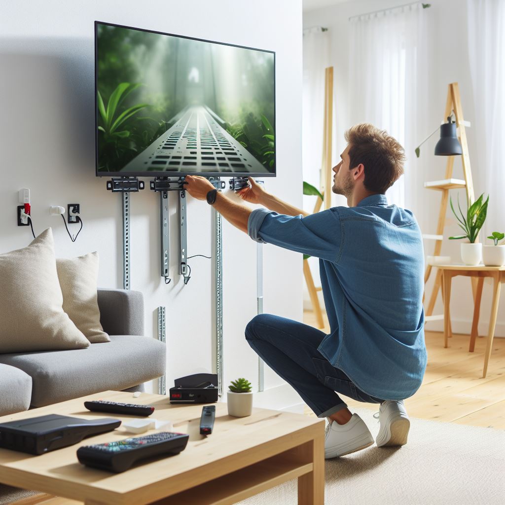 Tv selling mounting