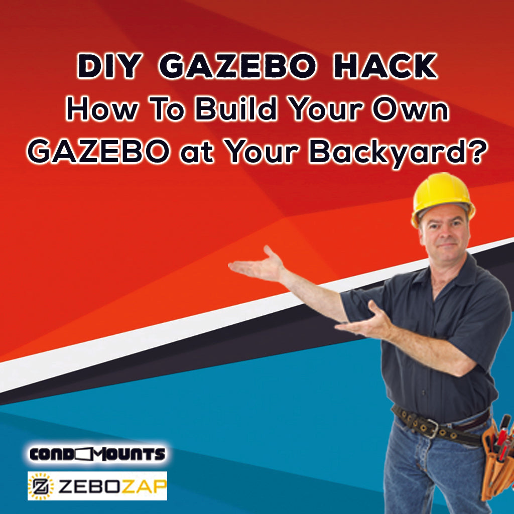 DIY Gazebo Hack How to Build Your Own Backyard Oasis 🏡🌳 CondoMounts
