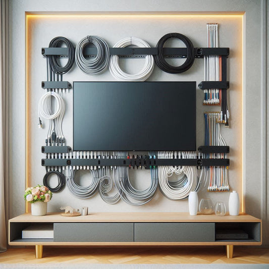 Cable Management Tips for a Clean and Sleek Indoor TV Mount