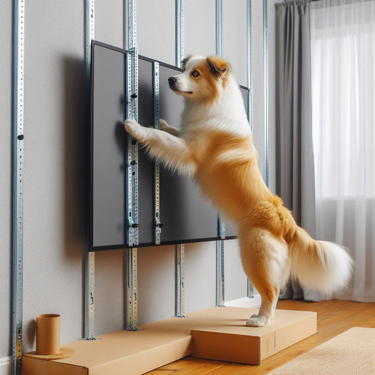 How to mount a TV with metal studs?