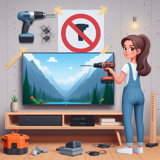 The Ultimate Guide to Mounting a TV on Drywall Without Drilling