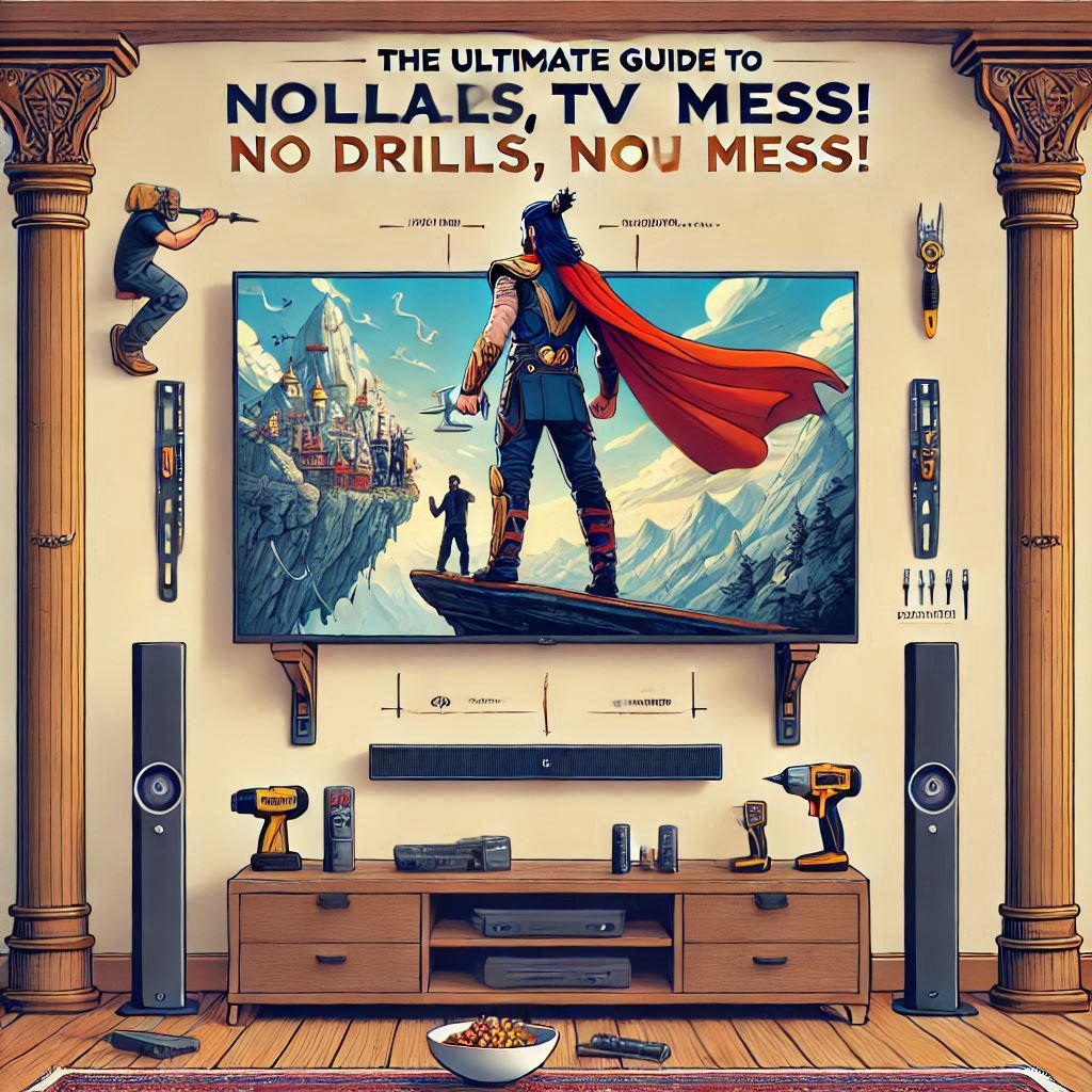 The Ultimate Guide to Pillar TV Mounting: No Drills, No Mess!