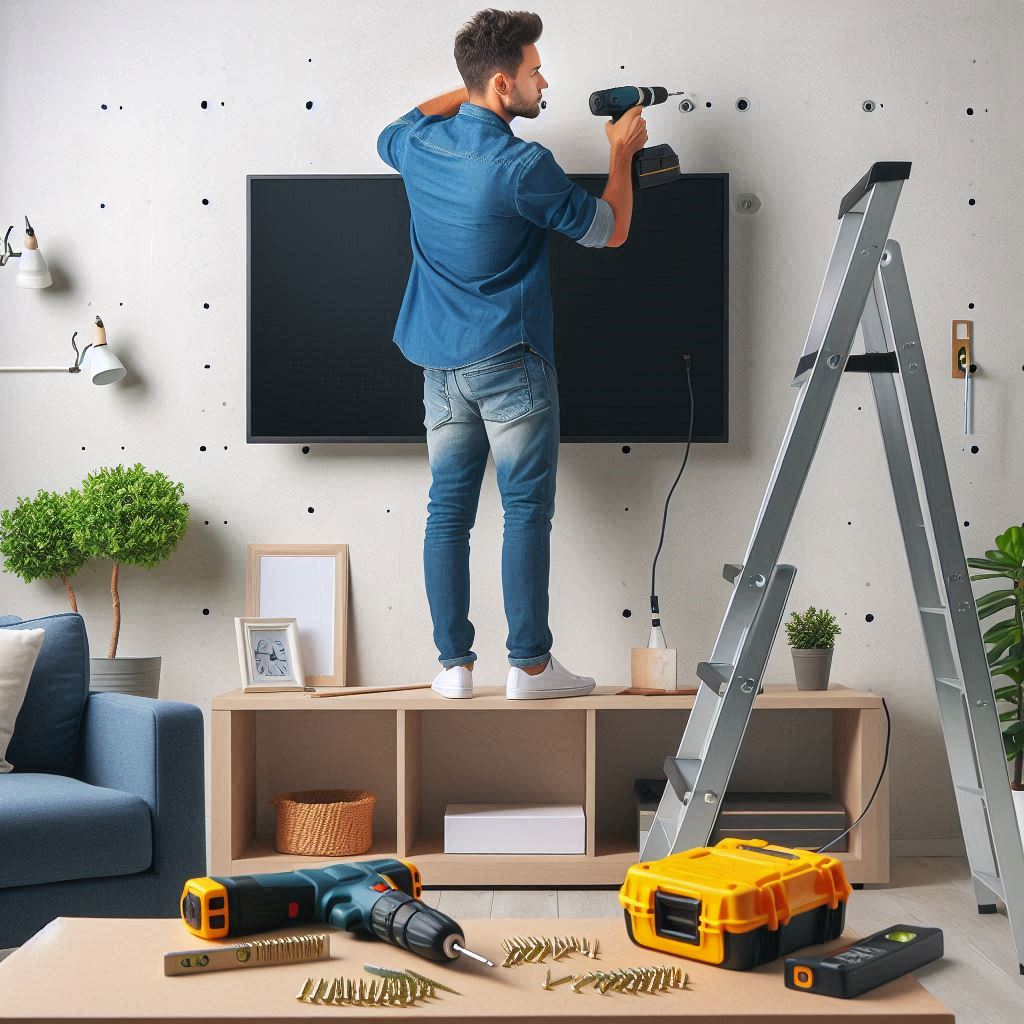 How to put tv on wall mount? – CONDOMOUNTS