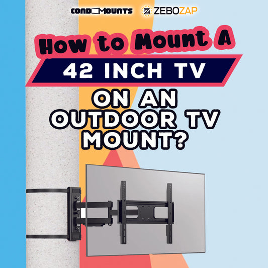 Elevate Your Outdoor Dining Experience: Mounting a 42 Inch TV with Our Outdoor TV Mount!