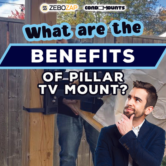 Simplify Your Space: The Wonders of Pillar TV Mounts by Condomounts