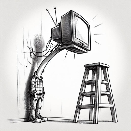 How high should a TV be mounted?