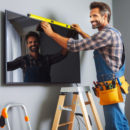 How high to mount 75 inch TV?