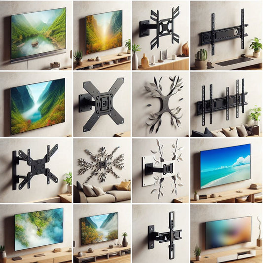 TV wall mount bracket types
