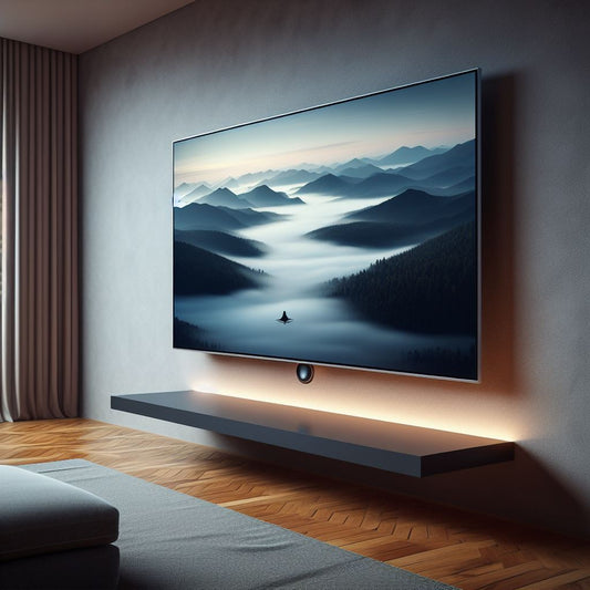 No stud, No drill TV Mount