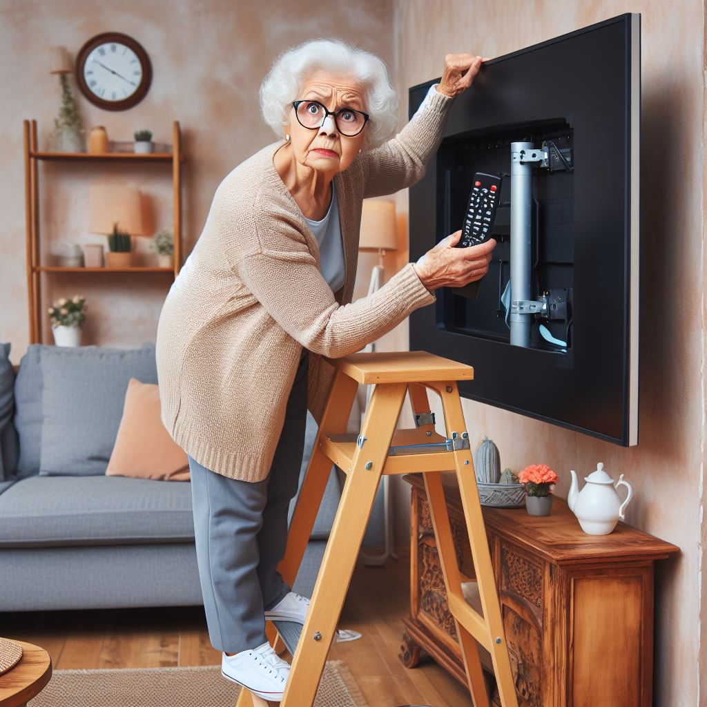 Indoor Pillar TV Mount