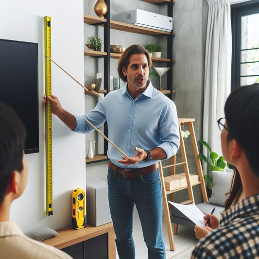 How high should a TV be mounted?