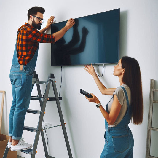 How high should I mount my TV in the living room?