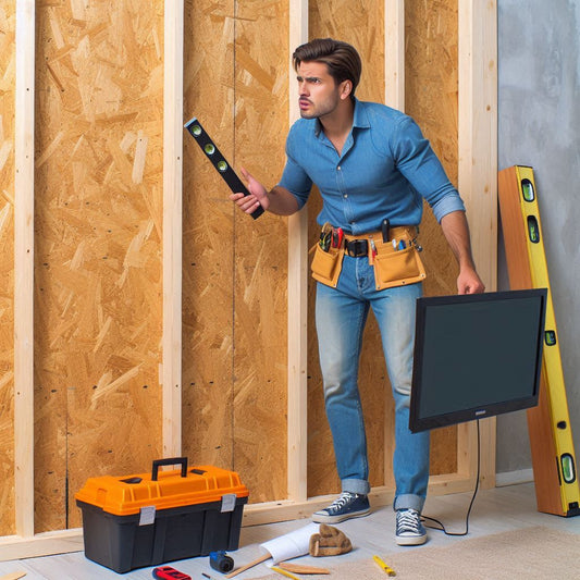 Is there any chance to install a TV on a plywood wall?