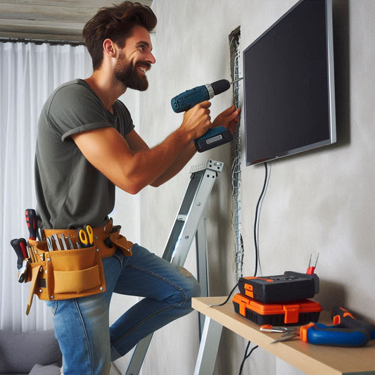 How to hide wires for wall mounted TV?
