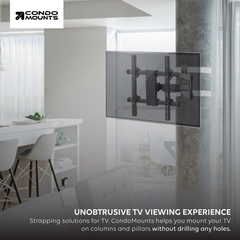 Pillar Mounted TVs Maximize Space, Comfort for Condo Dwellers