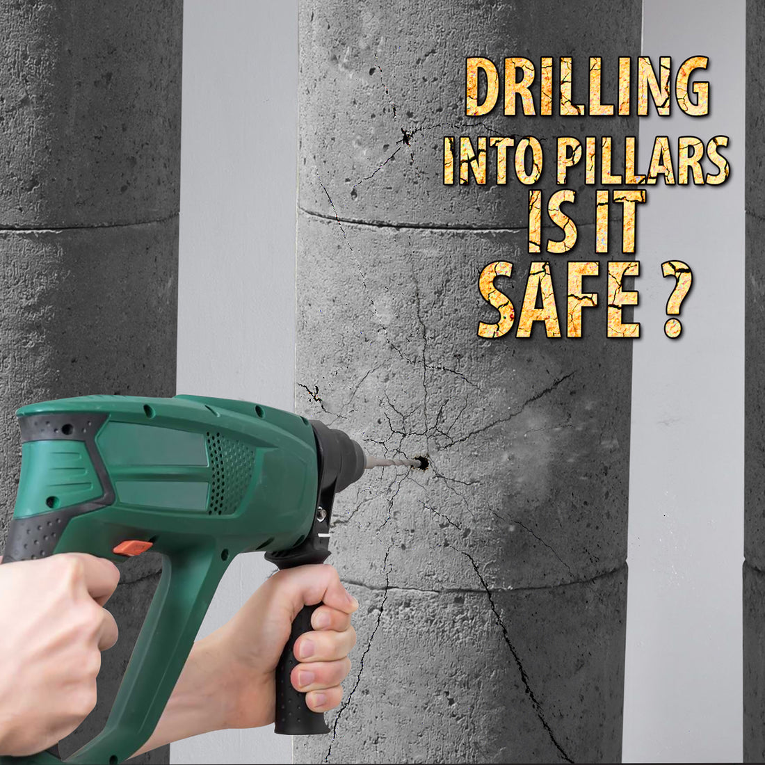 Why Drilling into Concrete Pillars is Dangerous and Against Condo Association Policies
