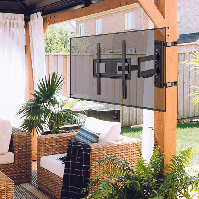 Can you mount a TV on a single post? CONDOMOUNTS