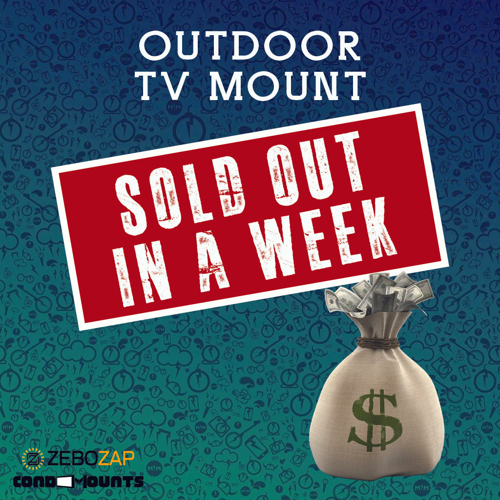Outdoor TV Mount: The One that Sold Out in A Week!