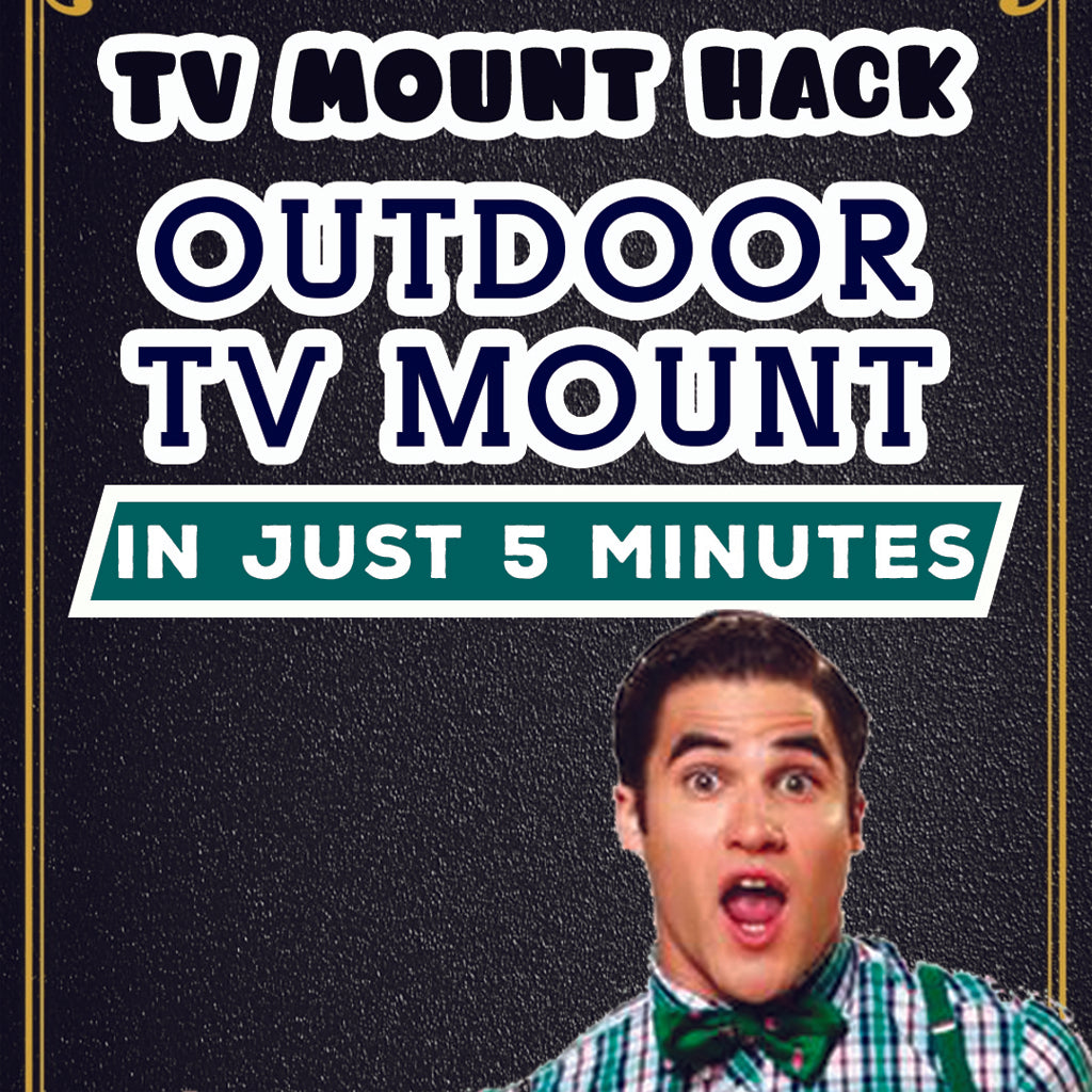 TV Mount Hack: Placing the Main TV Mount in 5 Minutes!