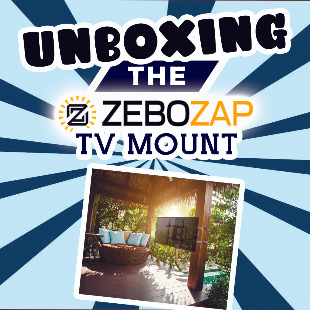 Unboxing Zebozap Outdoor TV Mount: Elevate Your Outdoor Entertainment Setup!