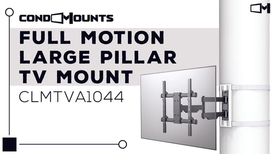 Full Motion Large Pillar TV Mount | CLMTVT1044