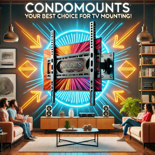Here’s my TOP 3 TV MOUNTS from CONDOMOUNTS!