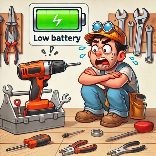 Is your drill always low in battery? 🤔 Do this!