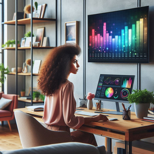 Elevating Your Home Office with a Wall-Mounted TV