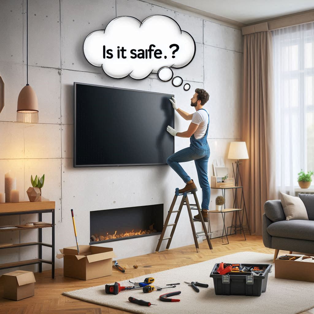 Is It Safe to Mount a TV on Drywall? Pros & Cons