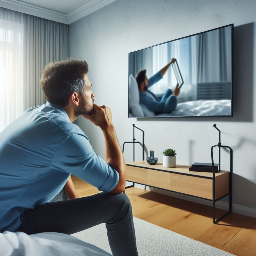 How to Mount a TV in a Bedroom for the Perfect Viewing Angle?