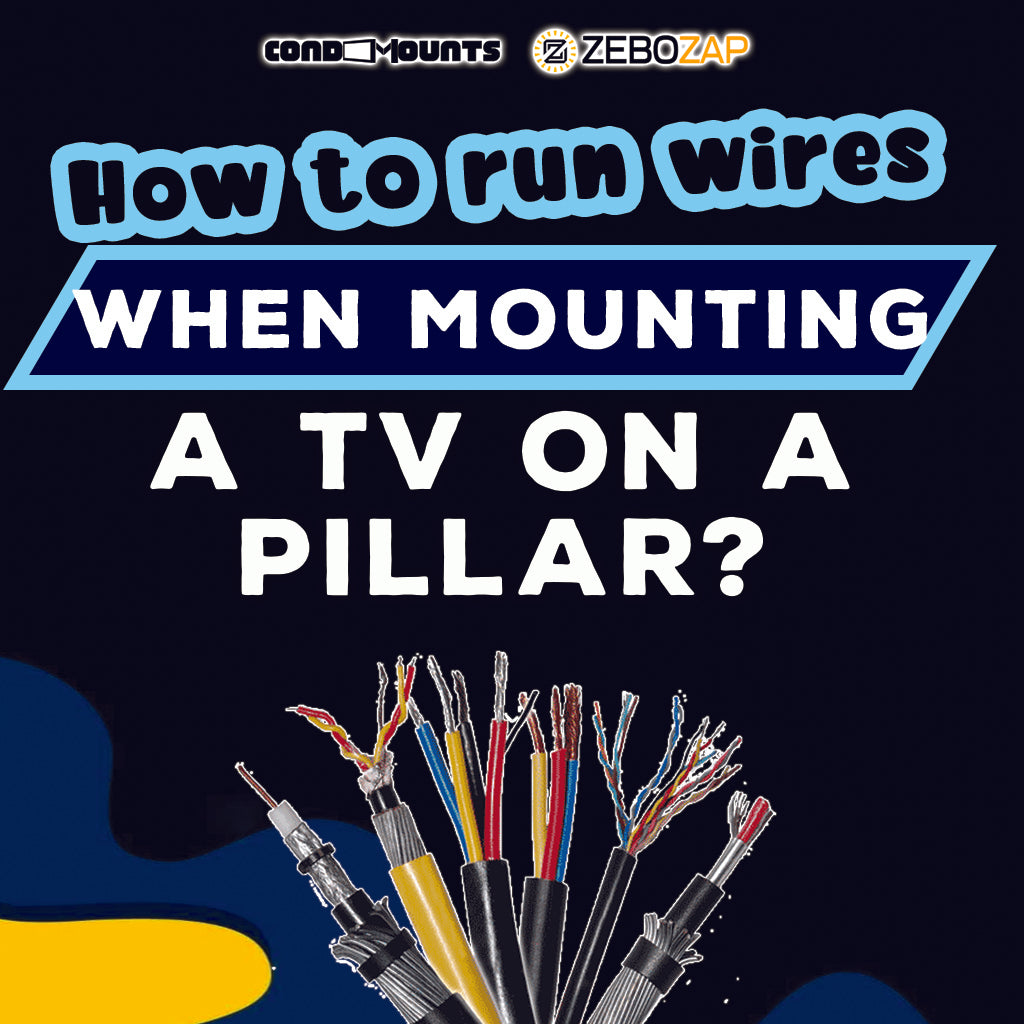 The Art of Neat Entertainment: How to Run Wires for Pillar-Mounted TVs ...