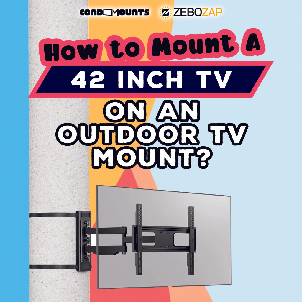 Elevate Your Outdoor Dining Experience: Mounting a 42 Inch TV with Our Outdoor TV Mount!