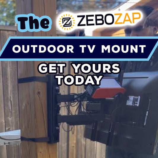 Enhance Your Outdoor Experience with Zebozap Outdoor TV Mounts!
