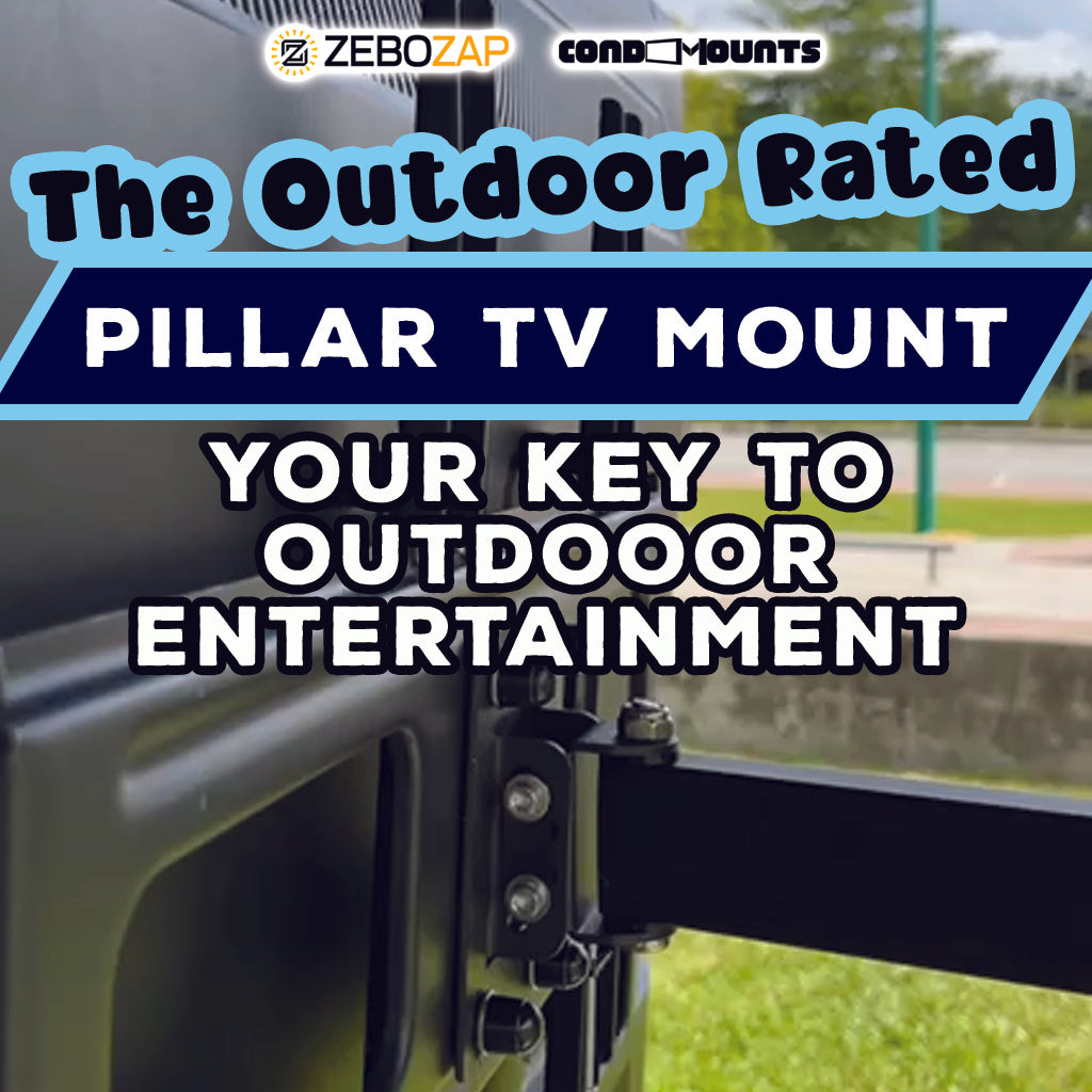 Zebozap's ZZTVA2044: The Ultimate Pillar TV Mount