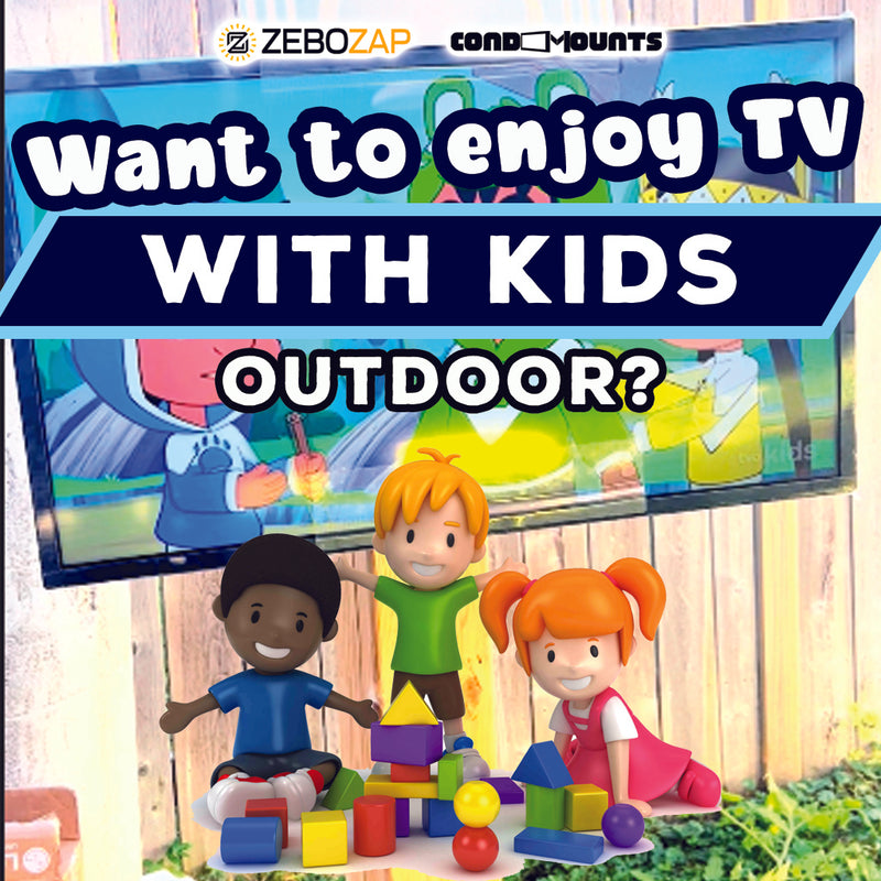 Unleashing the Magic: Outdoor TV Time with Zebozap Mounts