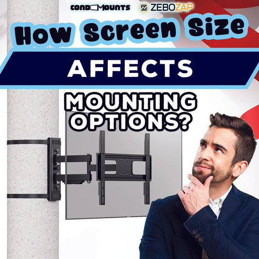 Choosing the Right TV Mount: How Screen Size Impacts Your Decision