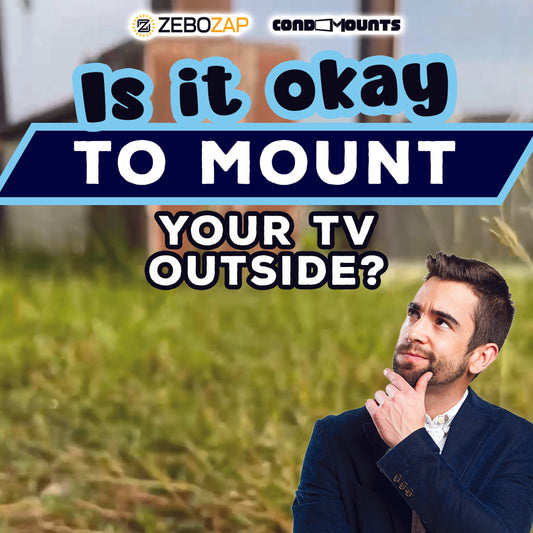 Is it okay to mount your tv outside or outdoors?