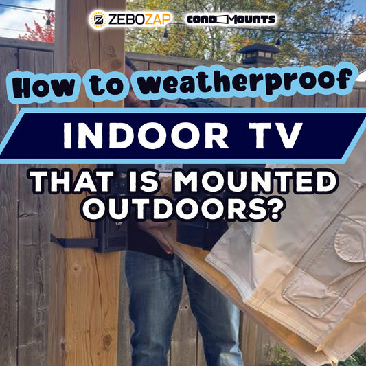 Enjoy Outdoor Entertainment: How to Weatherproof Your Indoor TV with Condomounts TV Cover
