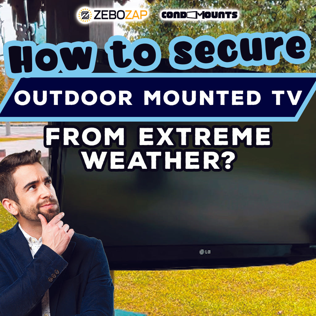 Mastering Outdoor TV Security: Weatherproof Covers and Bungee Cord Brilliance