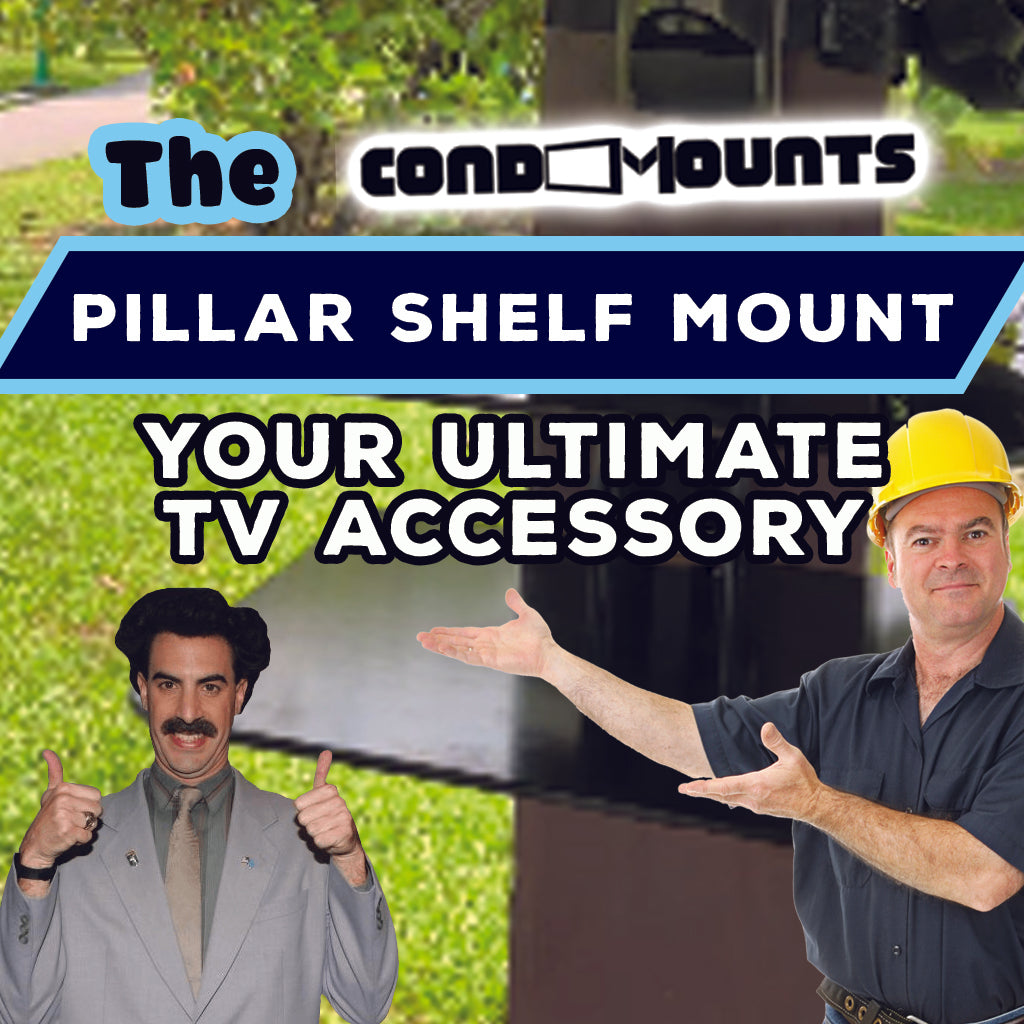 Maximize Your Space: The Condomounts Pillar Shelf Mount Revolution