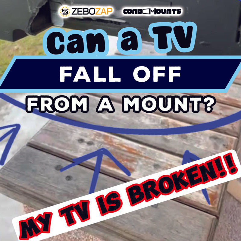 Can TV fall off a Mount? CondoMounts