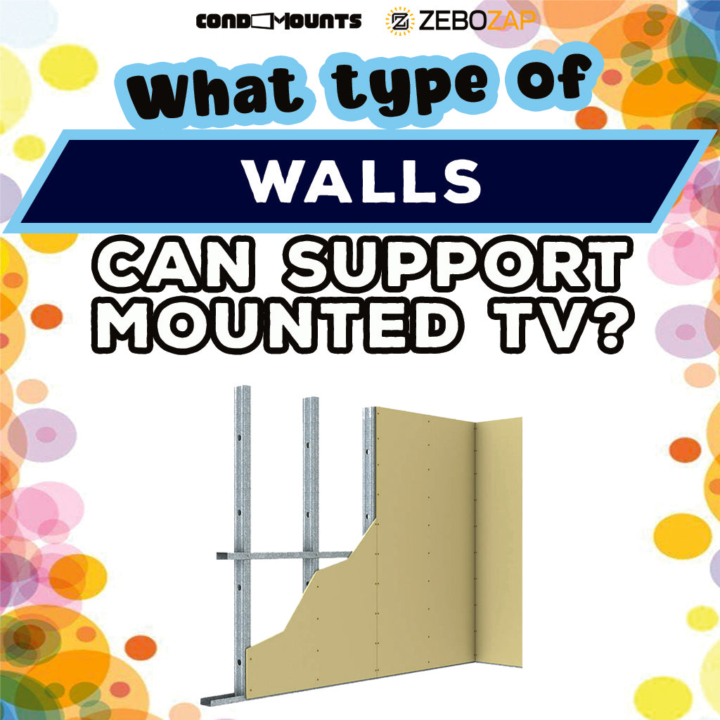 Securing Your TV: Exploring Wall Types for Safe Mounting – CONDOMOUNTS