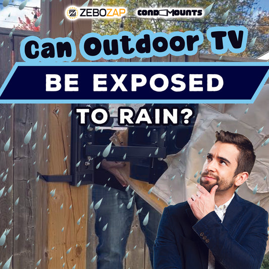 Can Outdoor TVs be Exposed to Rain?