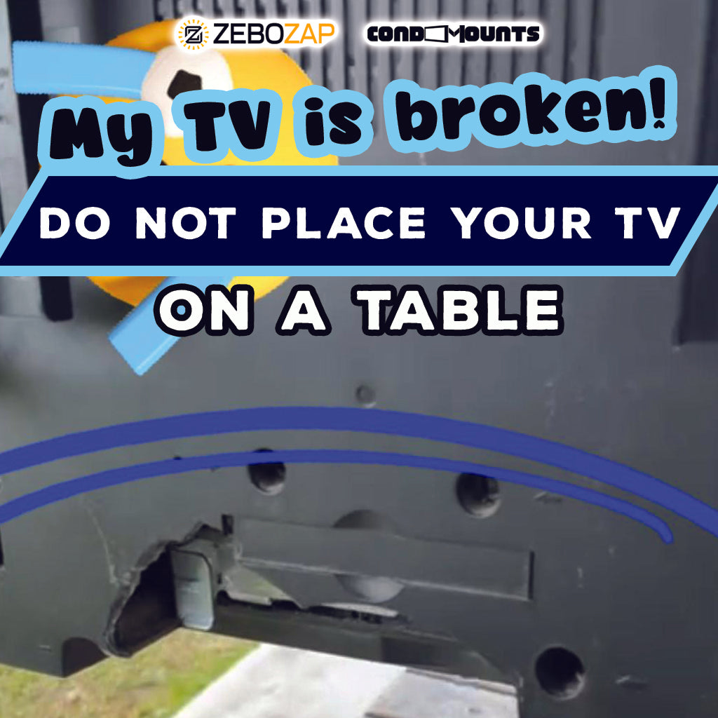 The Day My TV Took a Tumble: A Tale of Redemption with Zebozap Outdoor Pillar TV Mount