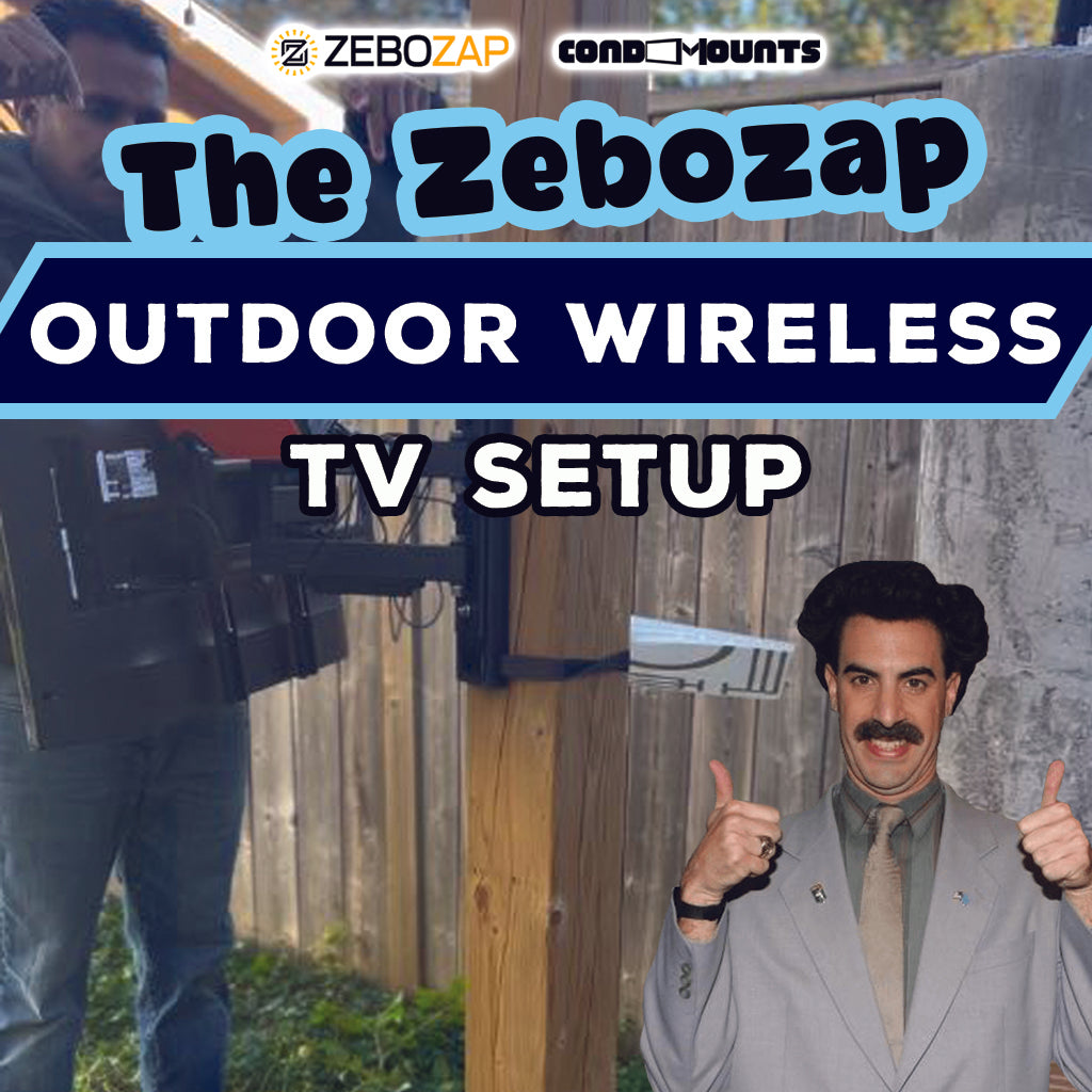 Embrace Outdoor Living: The Zebozap Outdoor Wireless TV Setup Revolution