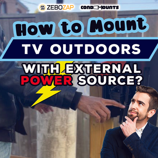 Elevate Your Outdoor Entertainment: How to Mount TV Outdoors with External Power Source