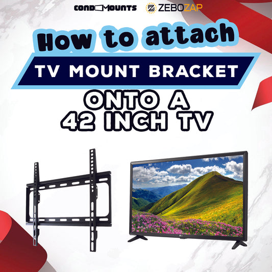 Step-by-Step Guide: Attaching Zebozap's TV Mount Bracket to Your TV