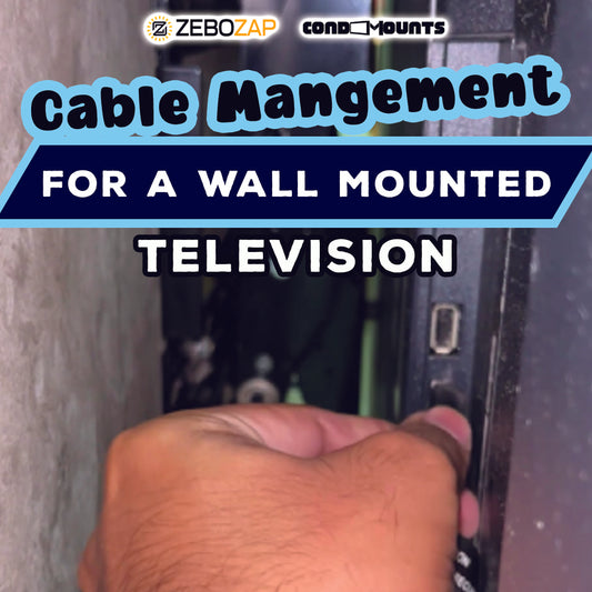 Cable Management Tips for Wall-Mounted TVs
