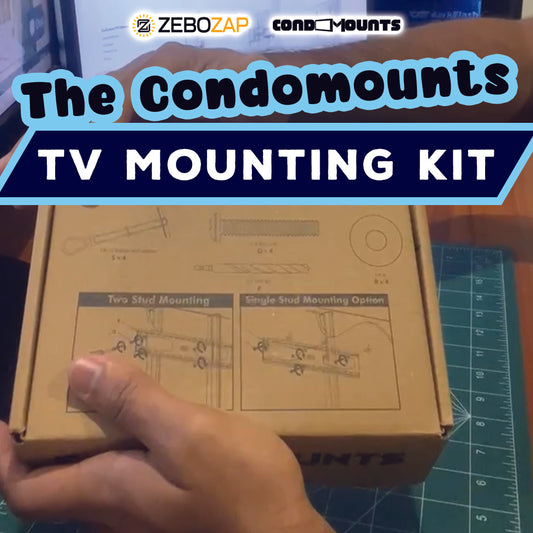 Condomounts TV Mounting Kit Unveiled!